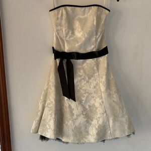 Jessica McClintok for Gunne Sax Strapless Dress Vintage